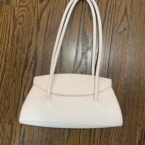 BCBG Cream Shoulder Bag